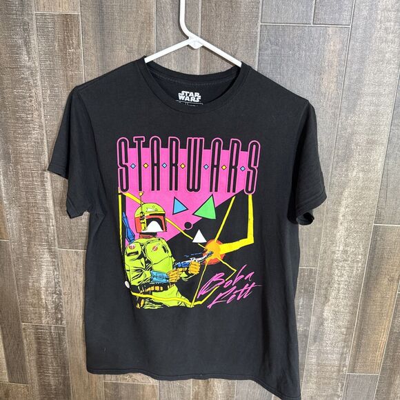 Star Wars Boba Fett Graphic T Shirt Size Medium - Picture 1 of 8